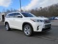 2017 Blizzard White Pearl Toyota Highlander Limited  photo #1