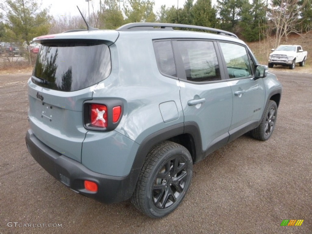 2017 Renegade Altitude 4x4 - Anvil / Black photo #7