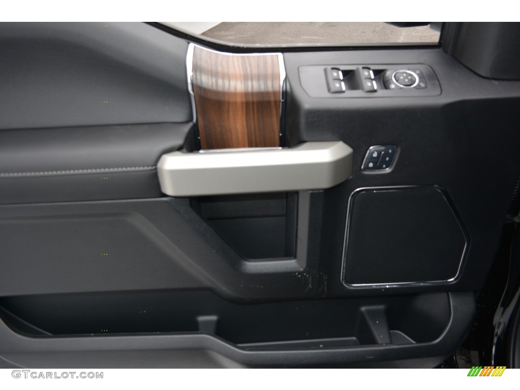 2017 F150 Lariat SuperCrew - Shadow Black / Black photo #7