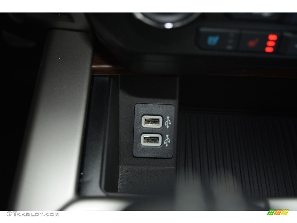 2017 F150 Lariat SuperCrew - Shadow Black / Black photo #18