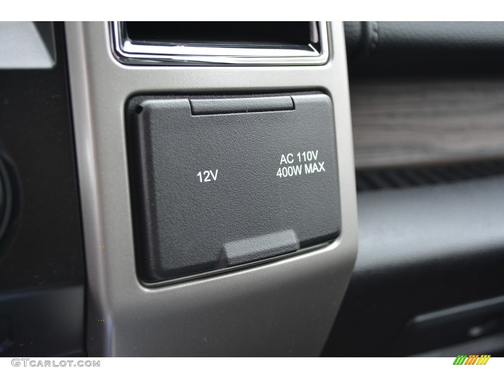 2017 F150 Lariat SuperCrew - Shadow Black / Black photo #22