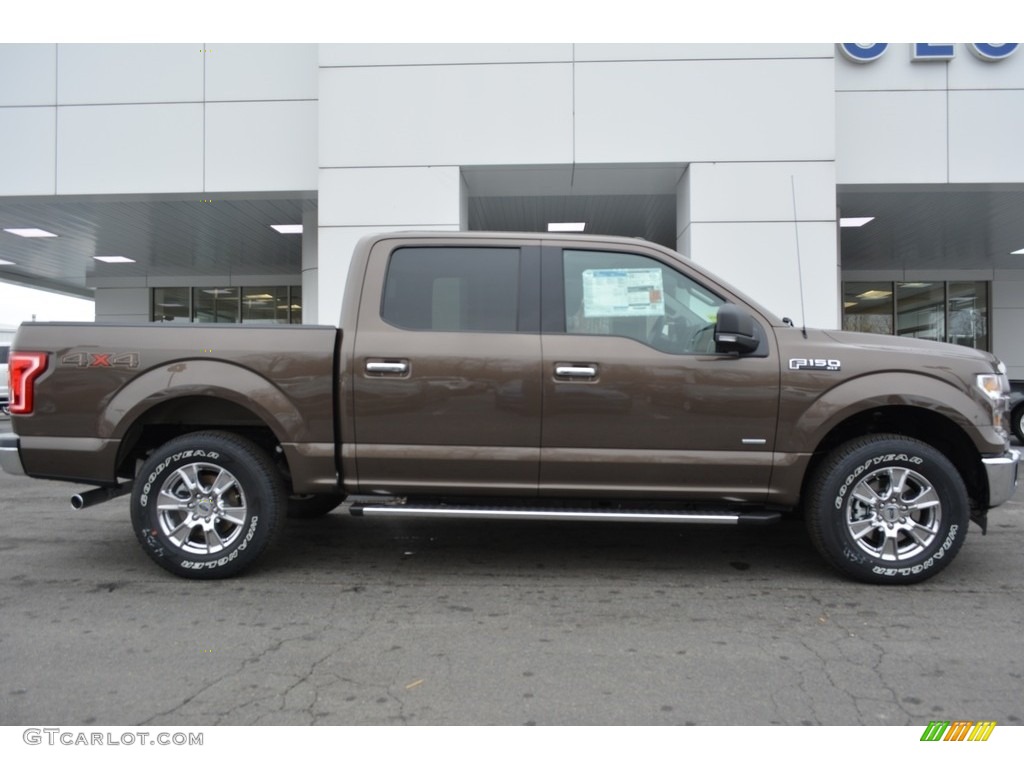 2017 F150 XLT SuperCrew 4x4 - Caribou / Earth Gray photo #2