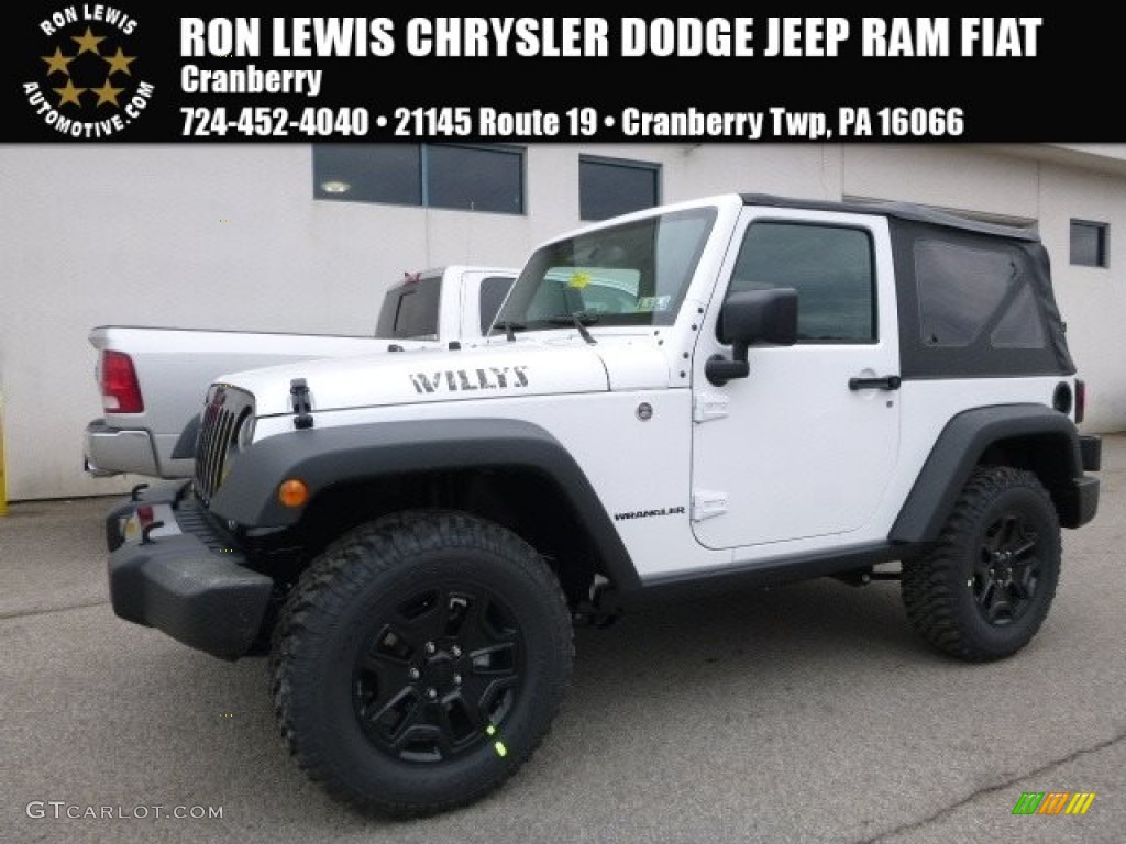 2017 Wrangler Sport 4x4 - Bright White / Black photo #1