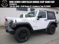 2017 Bright White Jeep Wrangler Sport 4x4  photo #1