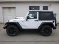 2017 Bright White Jeep Wrangler Sport 4x4  photo #3