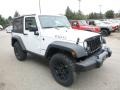 2017 Bright White Jeep Wrangler Sport 4x4  photo #10
