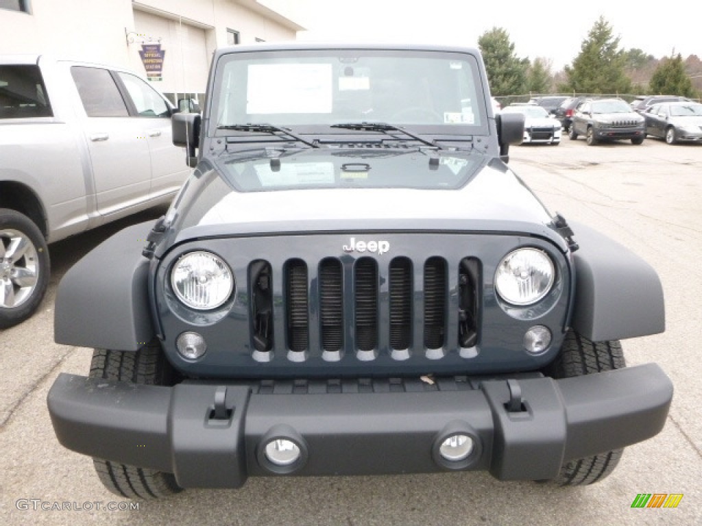 2017 Wrangler Unlimited Sport 4x4 - Rhino / Black photo #11