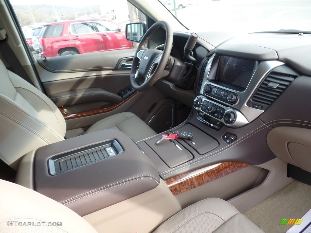 2017 Tahoe Premier 4WD - Iridescent Pearl Tricoat / Cocoa/Dune photo #83