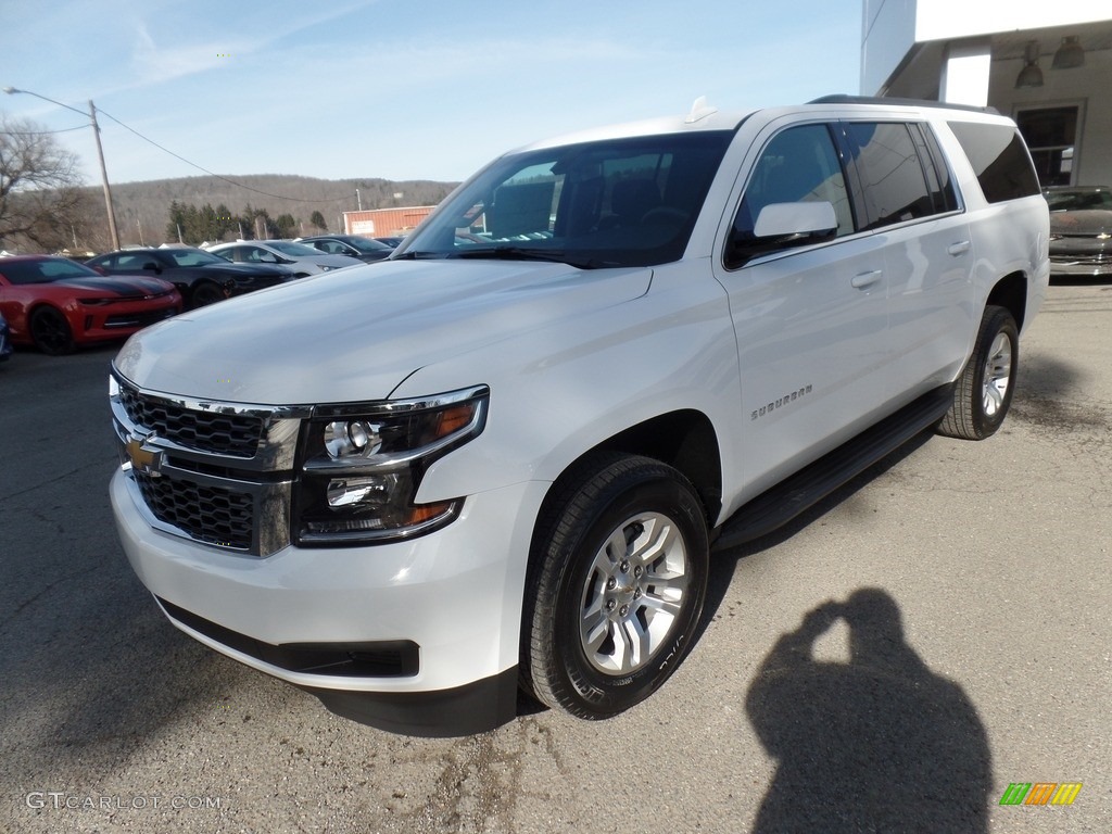 Summit White 2017 Chevrolet Suburban LS 4WD Exterior Photo #118138467