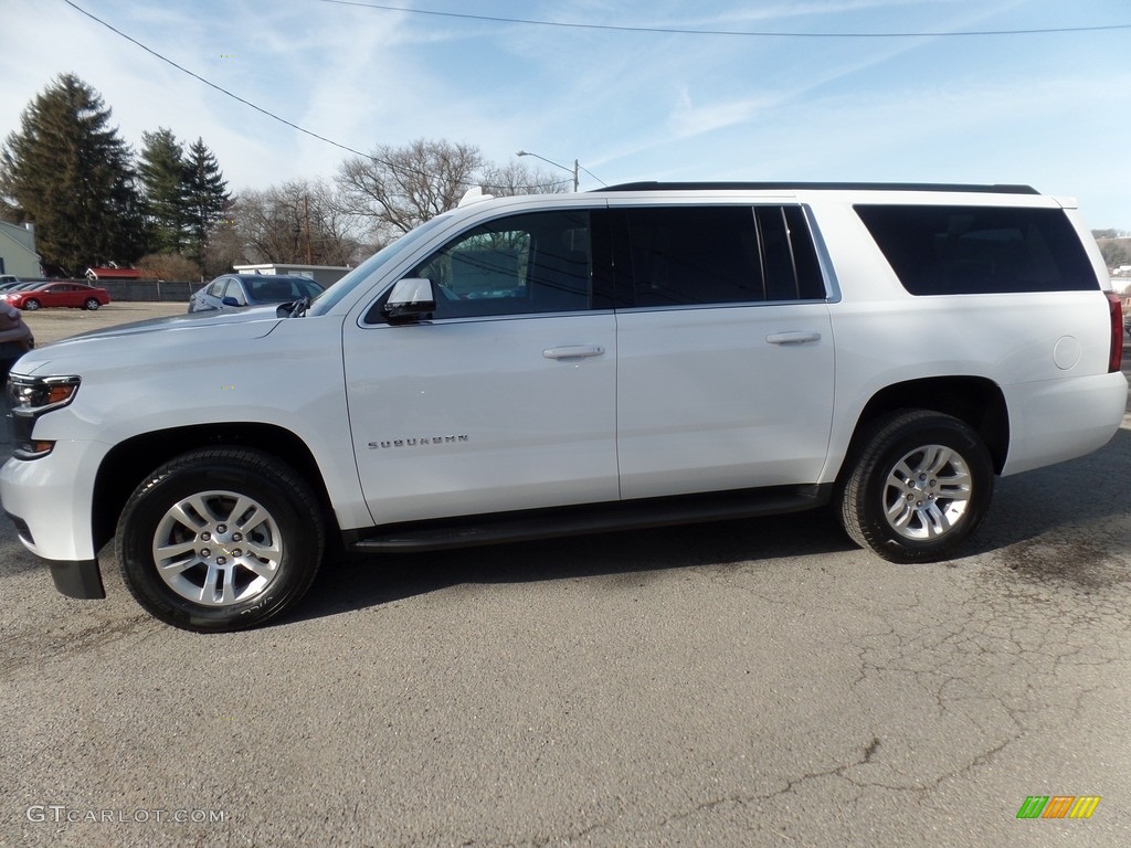 2017 Suburban LS 4WD - Summit White / Jet Black photo #4