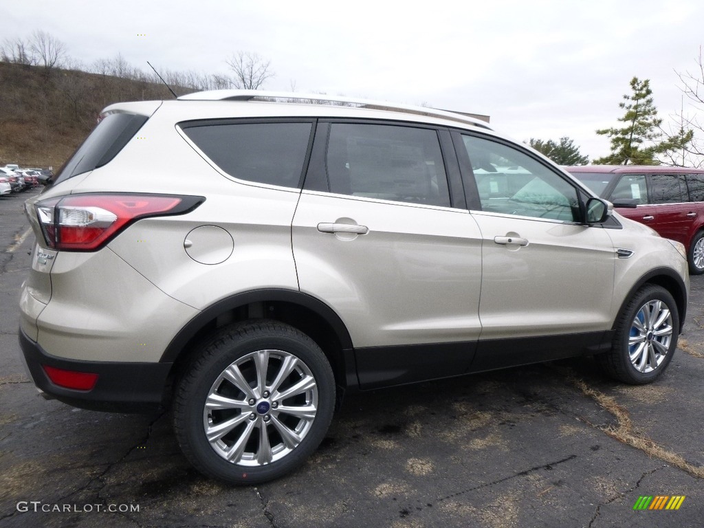 2017 Escape Titanium - White Gold / Charcoal Black photo #2