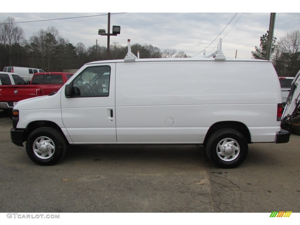 2012 E Series Van E250 Cargo - Oxford White / Medium Flint photo #11