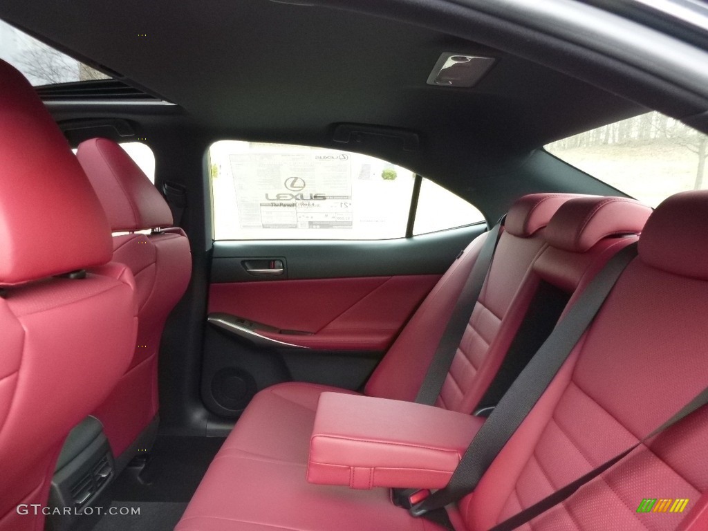 2017 Lexus IS 300 AWD Rear Seat Photo #118139871