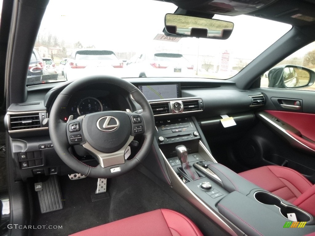 Rioja Red Interior 2017 Lexus IS 300 AWD Photo #118139895