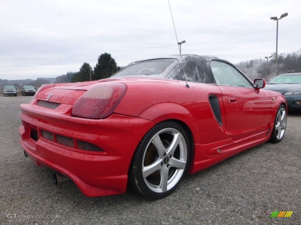 2002 MR2 Spyder Roadster - Absolutely Red / Black photo #8