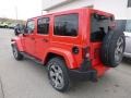 2017 Firecracker Red Jeep Wrangler Unlimited Sahara 4x4  photo #5