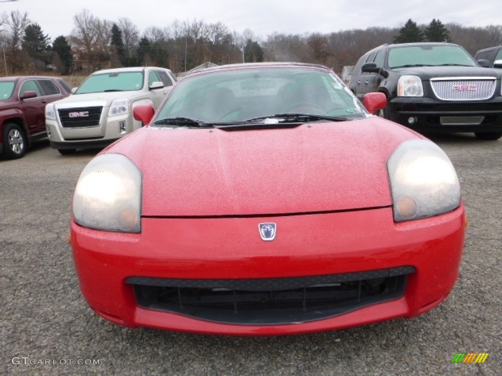 2002 MR2 Spyder Roadster - Absolutely Red / Black photo #16