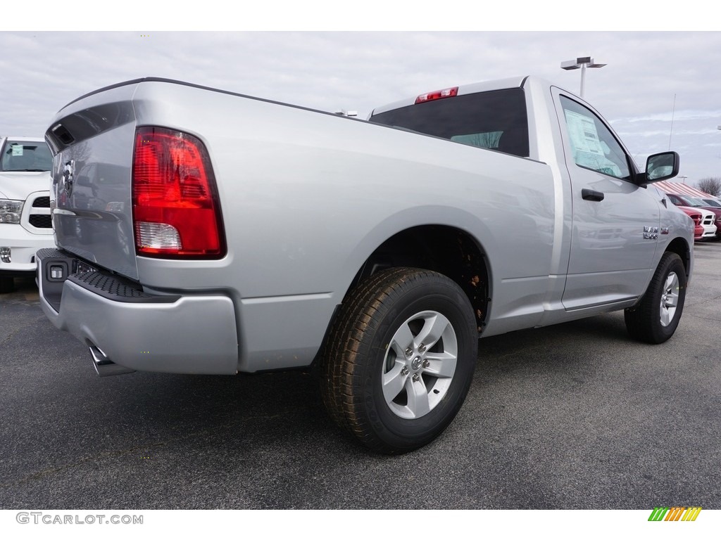 2017 1500 Tradesman Regular Cab - Bright Silver Metallic / Black/Diesel Gray photo #3