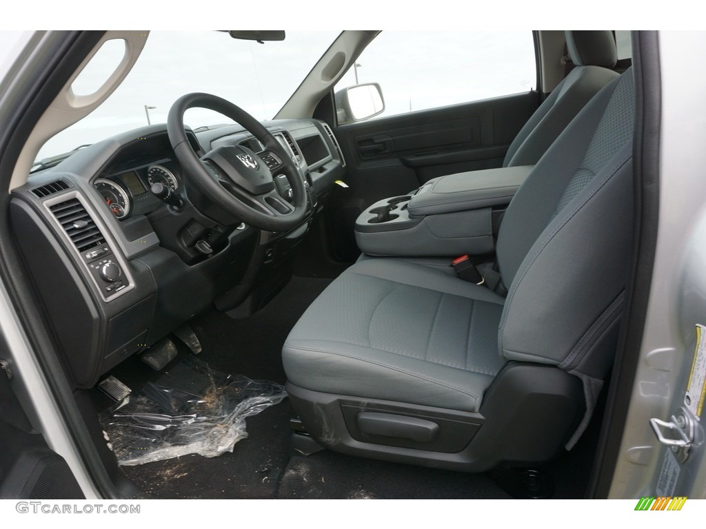 2017 1500 Tradesman Regular Cab - Bright Silver Metallic / Black/Diesel Gray photo #6