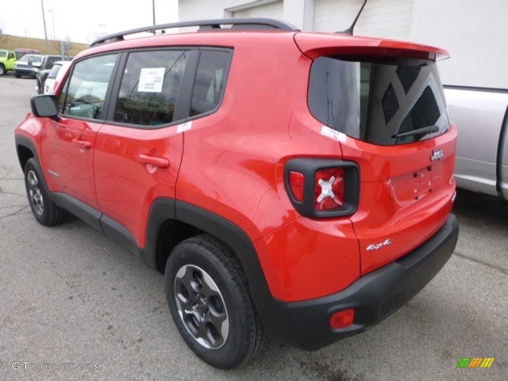 2017 Renegade Sport 4x4 - Colorado Red / Black photo #4