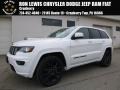 2017 Bright White Jeep Grand Cherokee Laredo 4x4  photo #1