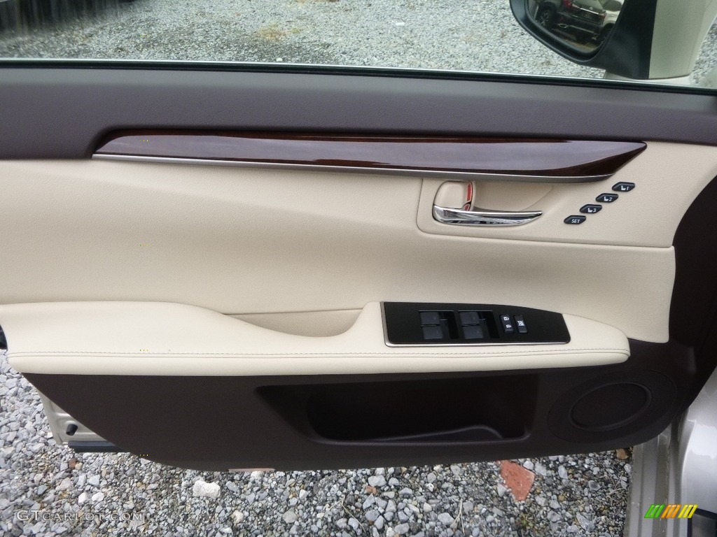 2017 Lexus ES 350 Parchment Door Panel Photo #118143891
