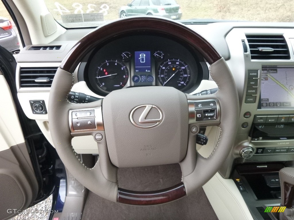 2017 Lexus GX 460 Ecru Steering Wheel Photo #118145907