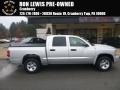 Bright Silver Metallic 2008 Dodge Dakota SLT Crew Cab 4x4