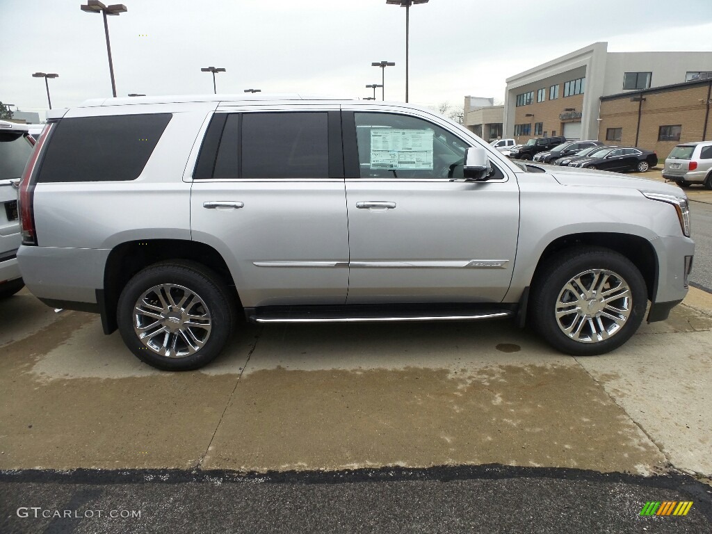 Radiant Silver Metallic 2017 Cadillac Escalade 4WD Exterior Photo #118147188