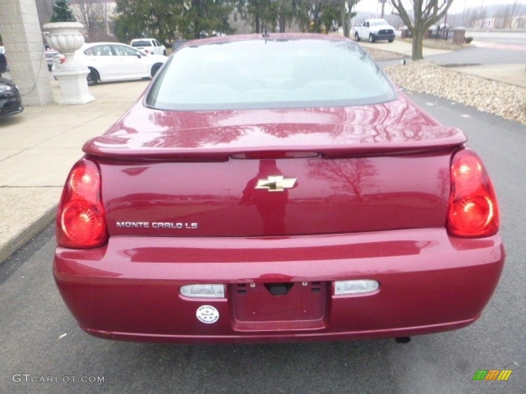 2006 Monte Carlo LS - Sport Red Metallic / Gray photo #13