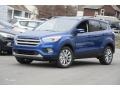 2017 Lightning Blue Ford Escape Titanium 4WD  photo #1