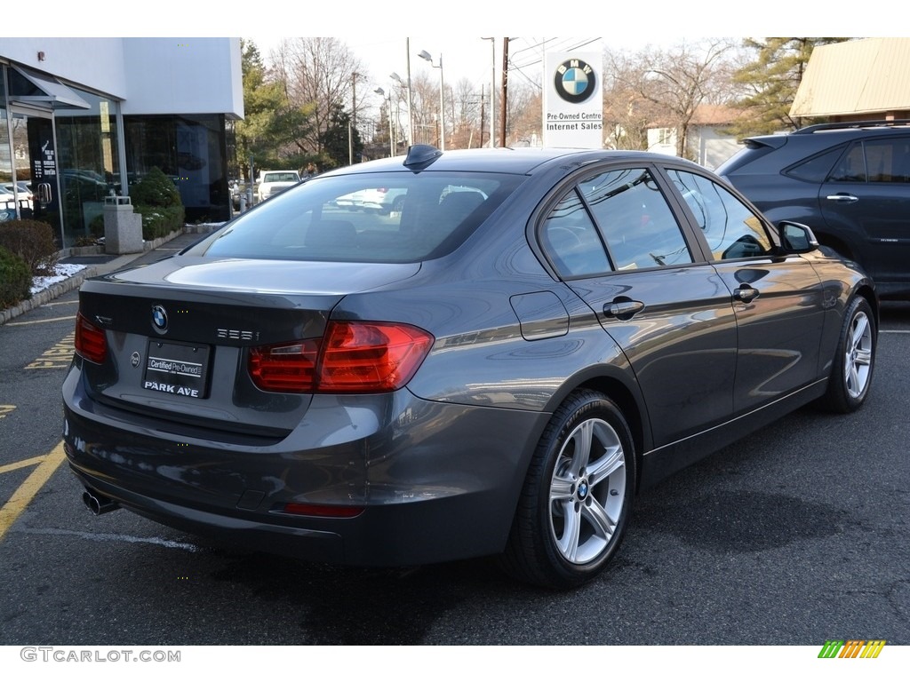 2014 3 Series 328i xDrive Sedan - Mineral Grey Metallic / Black photo #3