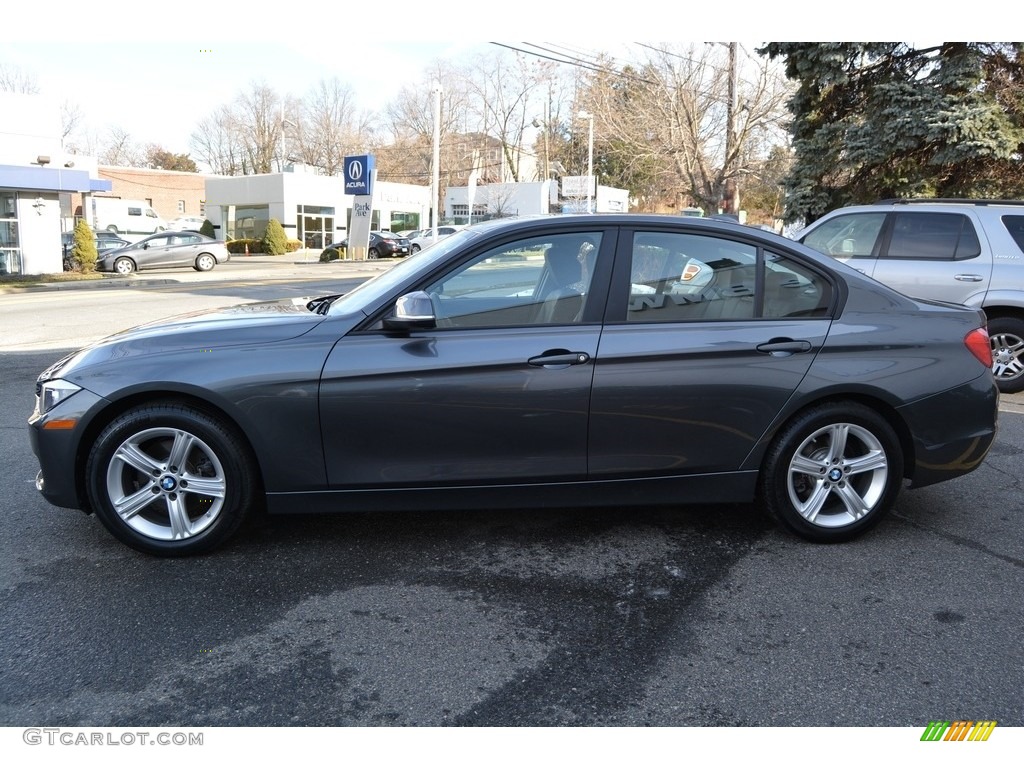 2014 3 Series 328i xDrive Sedan - Mineral Grey Metallic / Black photo #5