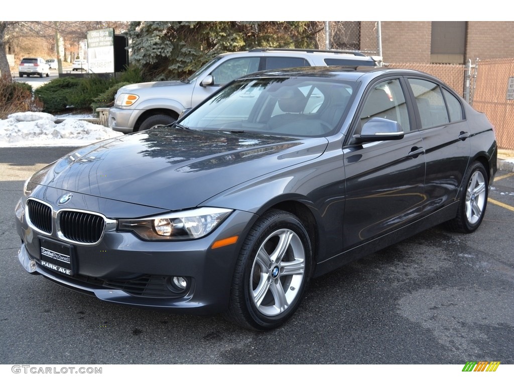 2014 3 Series 328i xDrive Sedan - Mineral Grey Metallic / Black photo #6