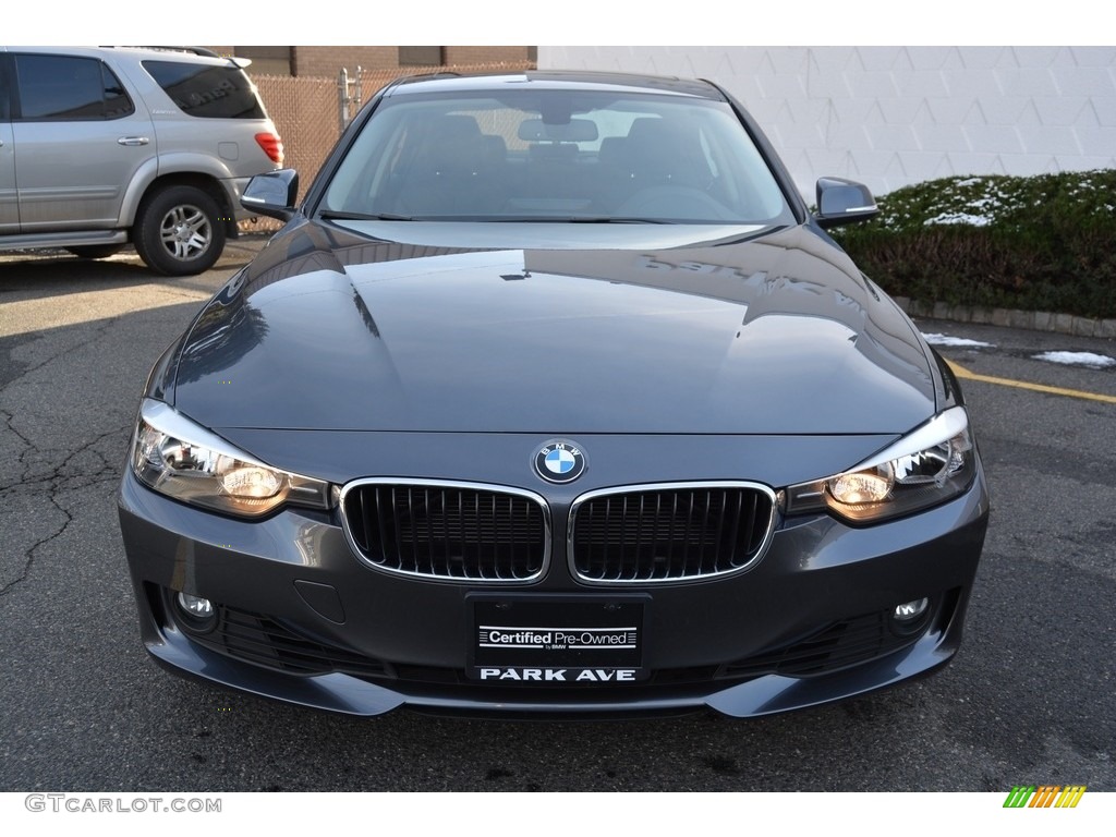 2014 3 Series 328i xDrive Sedan - Mineral Grey Metallic / Black photo #7