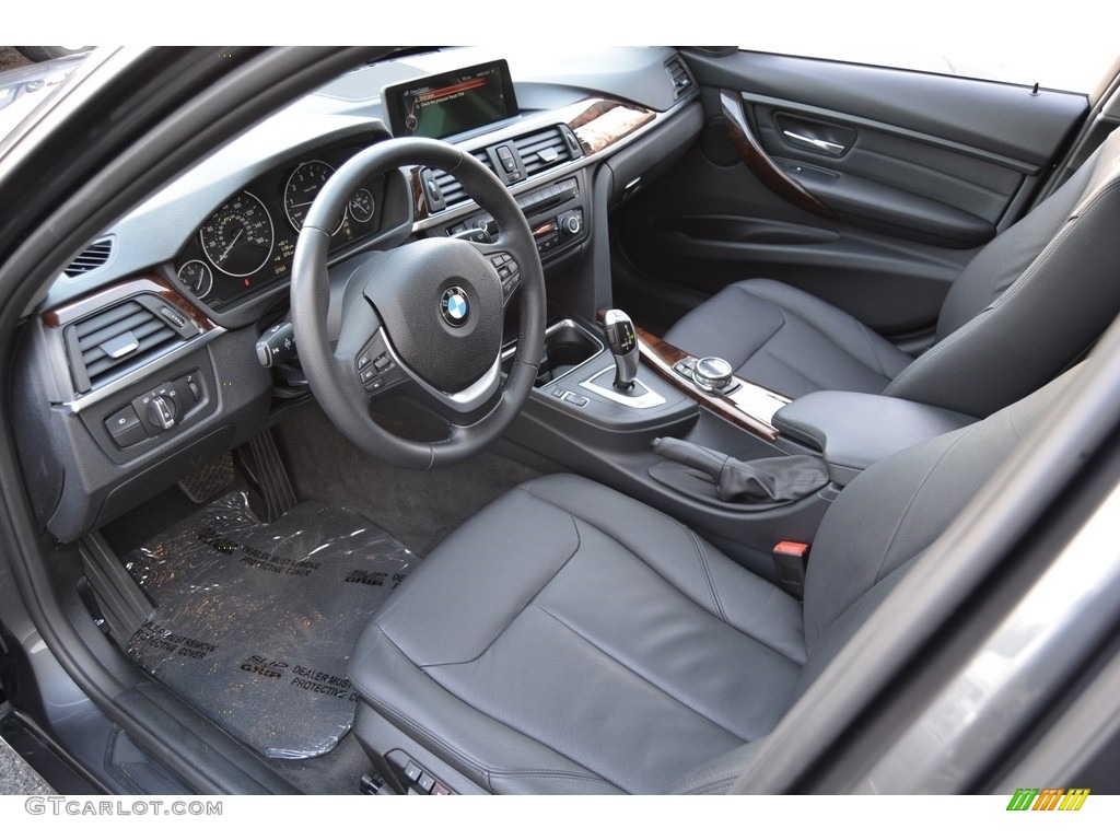 2014 3 Series 328i xDrive Sedan - Mineral Grey Metallic / Black photo #10