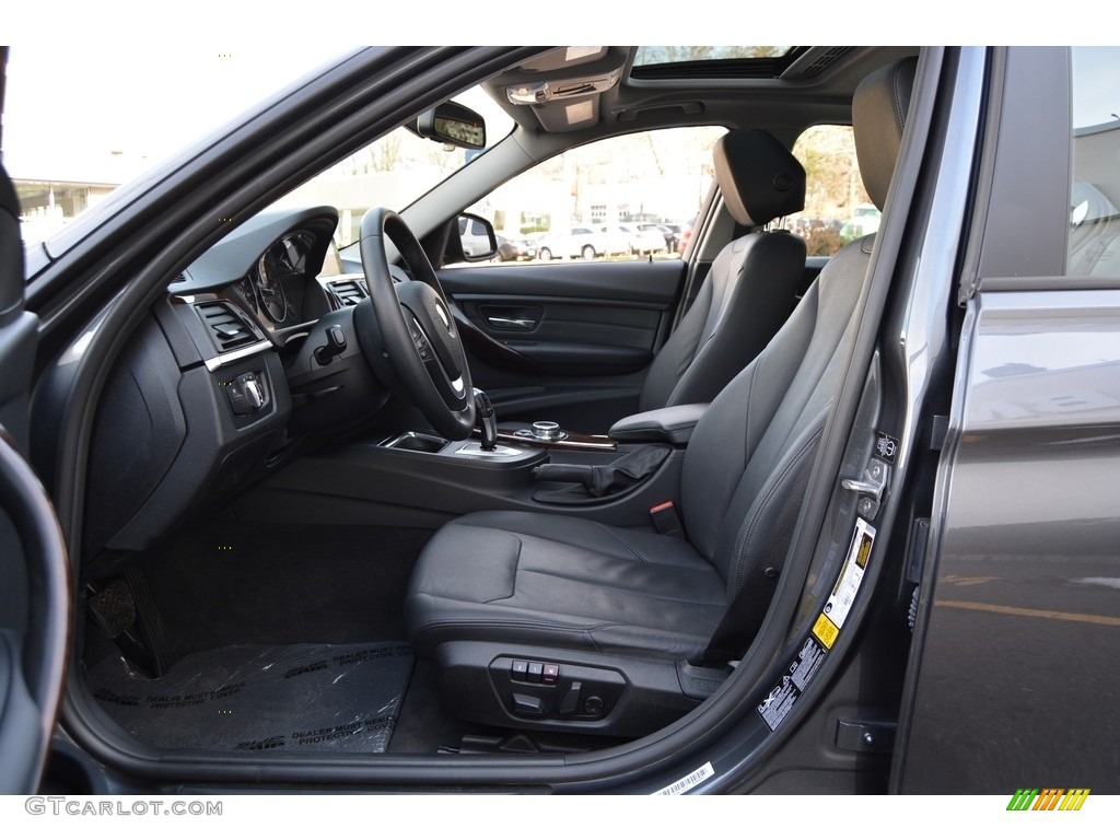 2014 3 Series 328i xDrive Sedan - Mineral Grey Metallic / Black photo #11