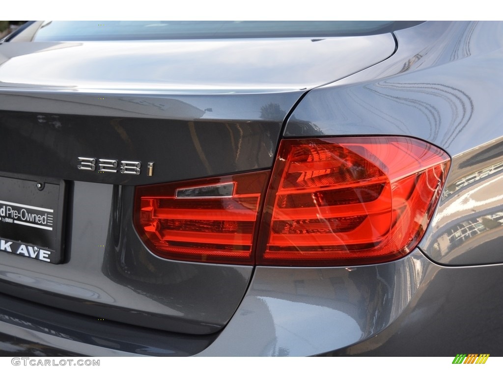 2014 3 Series 328i xDrive Sedan - Mineral Grey Metallic / Black photo #23