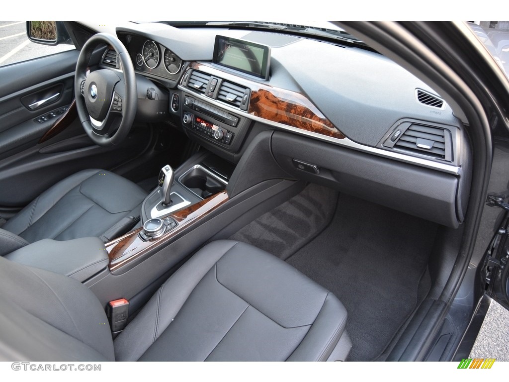 2014 3 Series 328i xDrive Sedan - Mineral Grey Metallic / Black photo #27