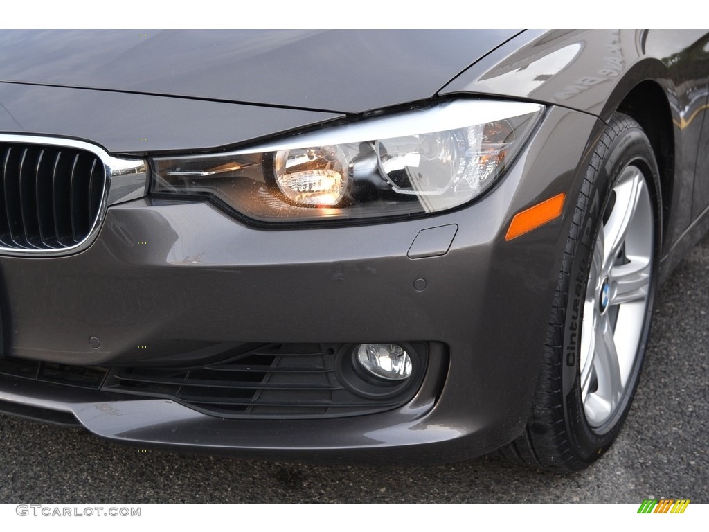 2014 3 Series 328i xDrive Sedan - Mojave Metallic / Venetian Beige photo #31