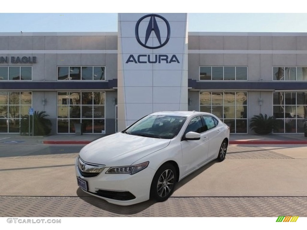 2017 TLX Technology Sedan - Bellanova White Pearl / Ebony photo #3
