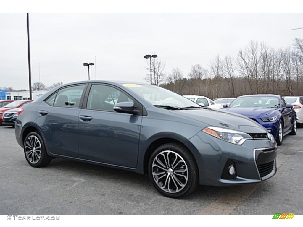 2014 Corolla S - Slate Metallic / Steel Blue photo #1