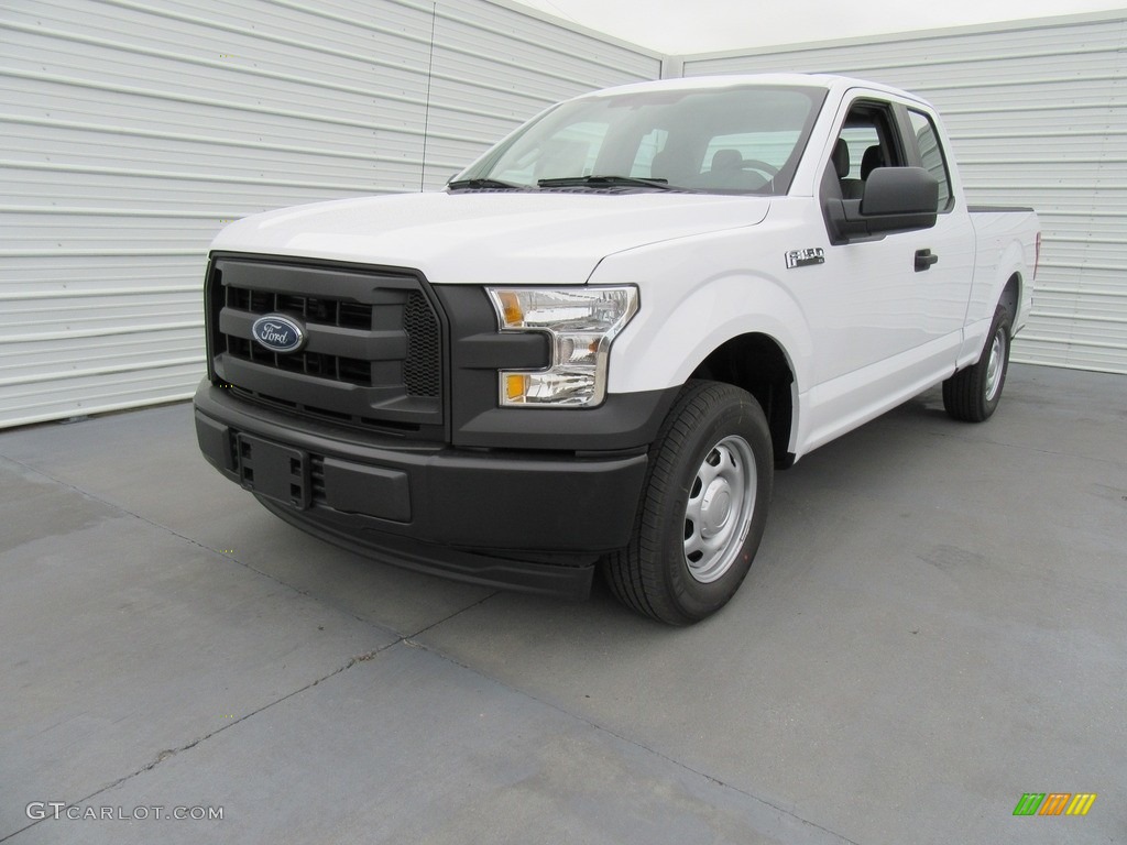 2017 F150 XL SuperCab - Oxford White / Earth Gray photo #7