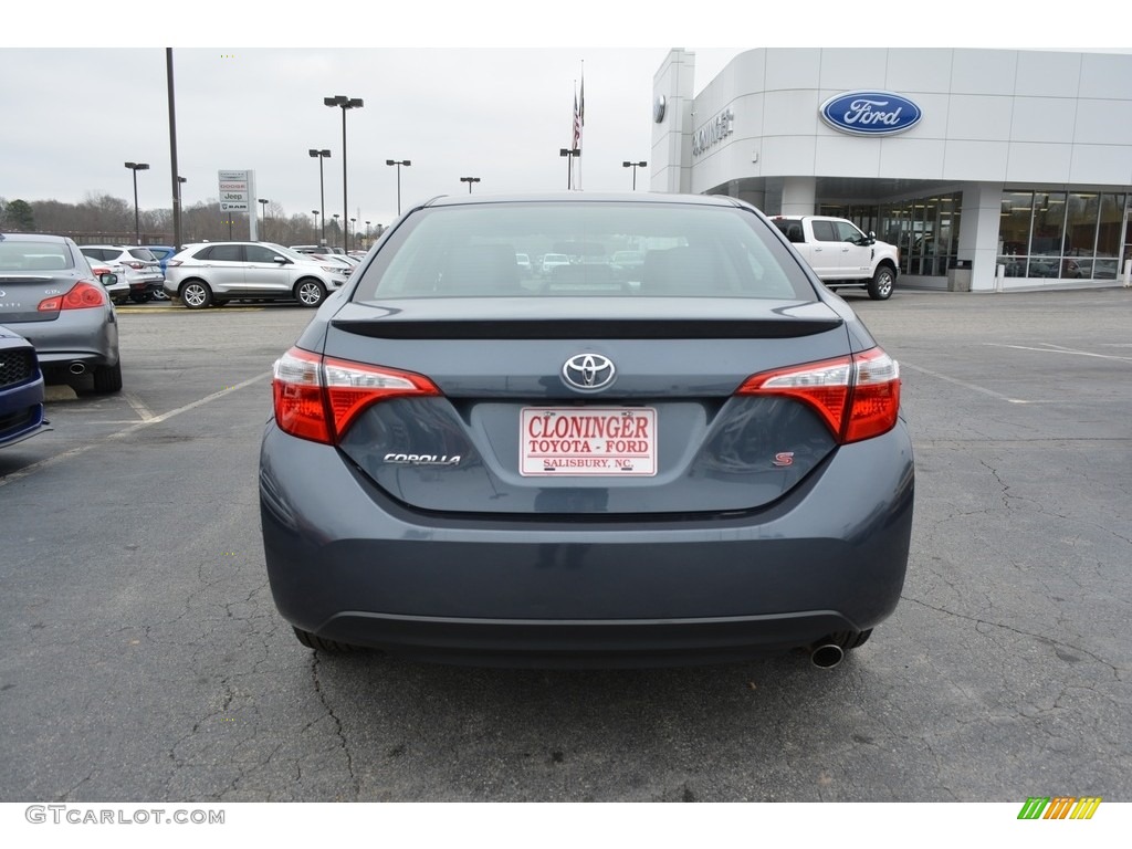 2014 Corolla S - Slate Metallic / Steel Blue photo #4