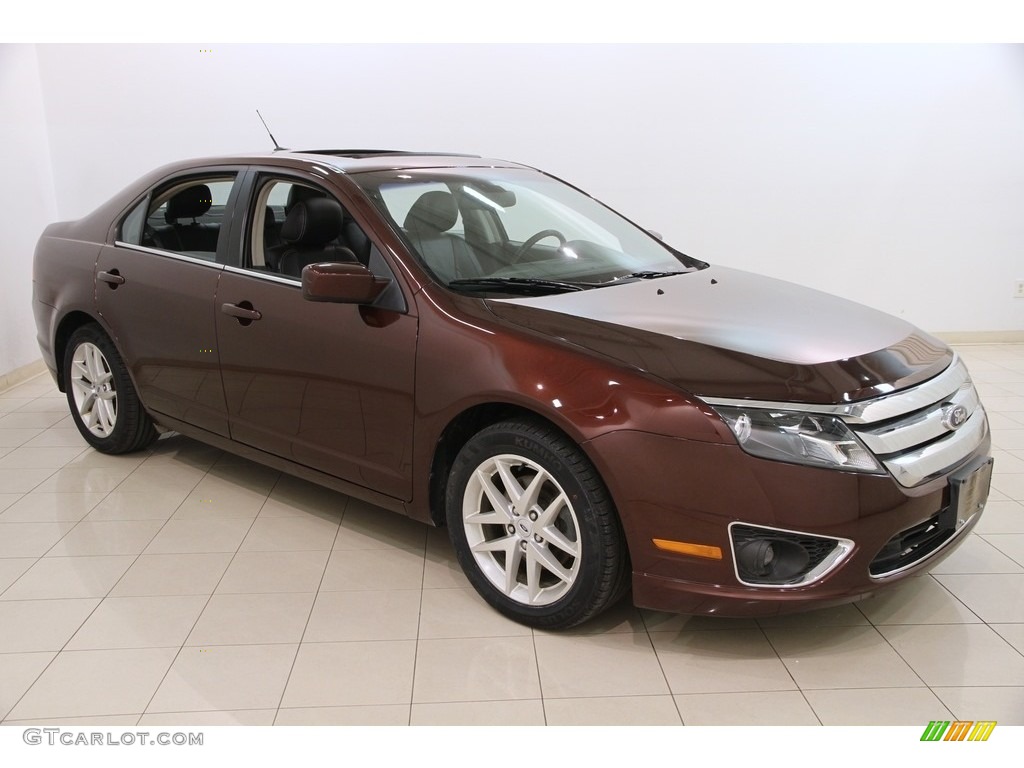 2012 Fusion SEL - Cinnamon Metallic / Charcoal Black photo #1