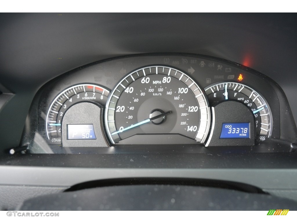 2013 Camry SE - Attitude Black Metallic / Black/Ash photo #28