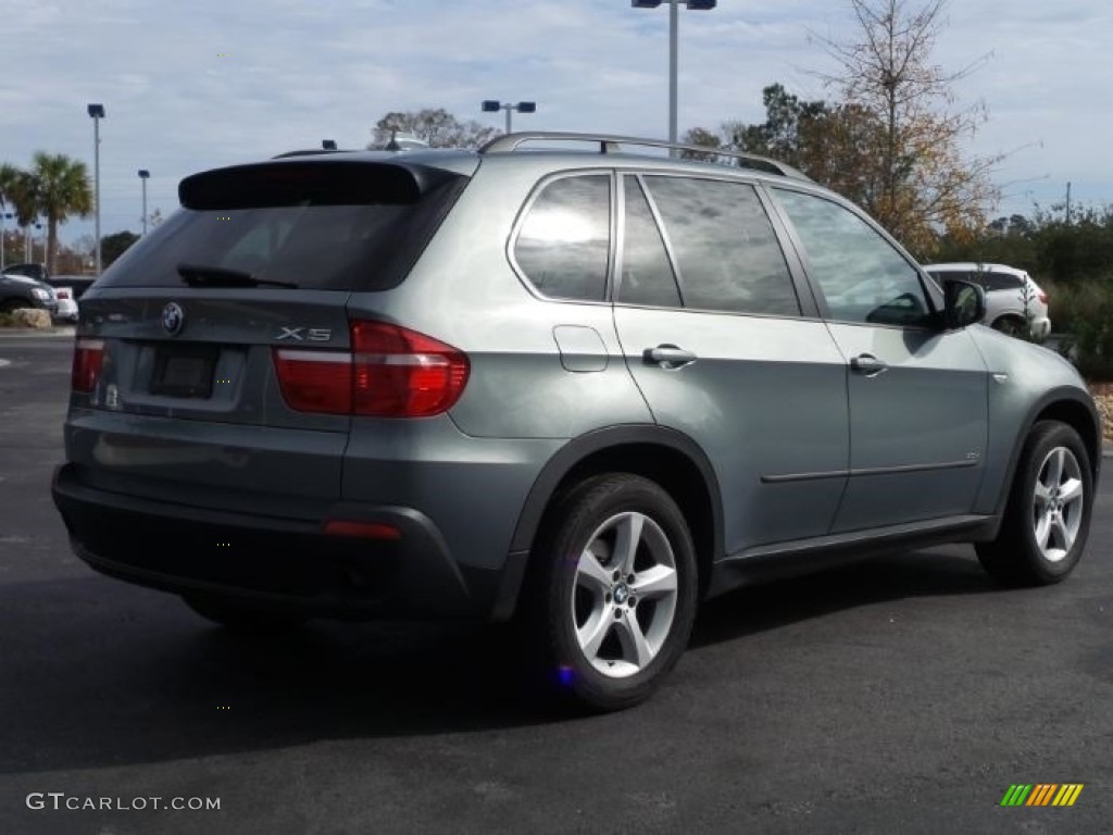 2008 X5 3.0si - Monaco Blue Metallic / Sand Beige photo #2