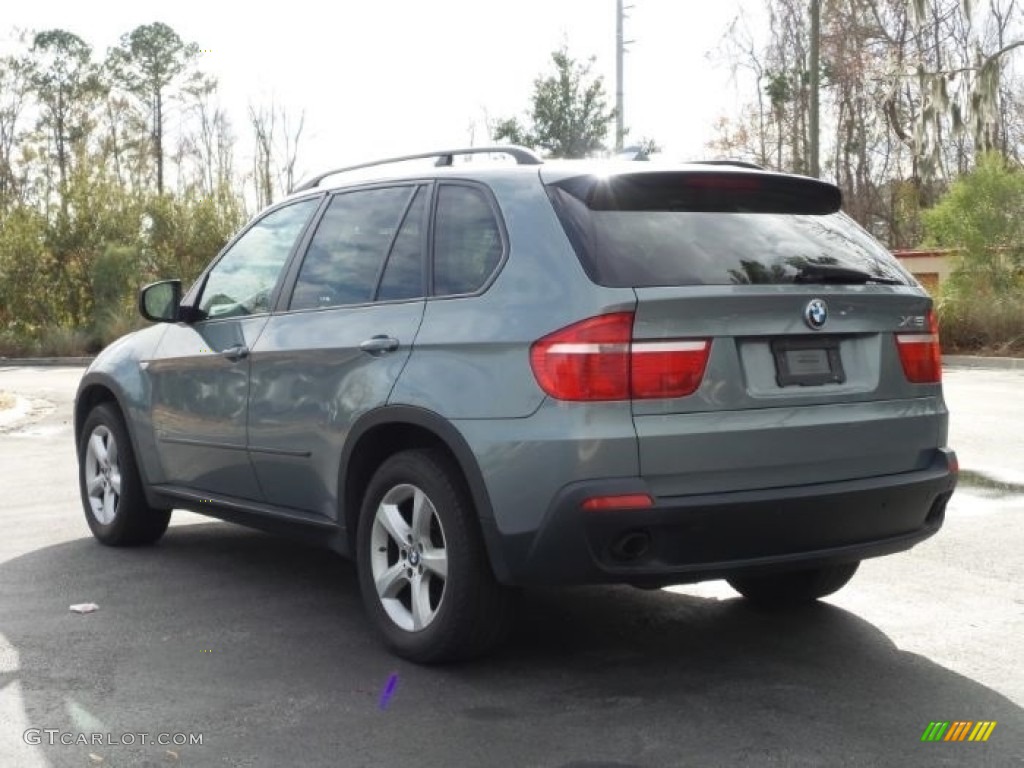 2008 X5 3.0si - Monaco Blue Metallic / Sand Beige photo #4