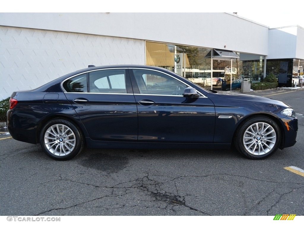 2016 5 Series 528i xDrive Sedan - Imperial Blue Metallic / Mocha photo #2