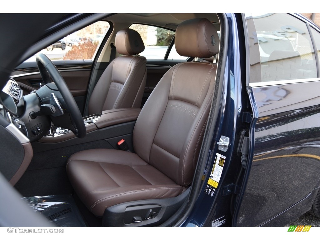 2016 5 Series 528i xDrive Sedan - Imperial Blue Metallic / Mocha photo #12